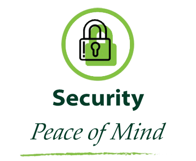 security peace of mind - Touch/ Face ID