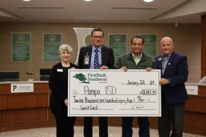 pampa ISD 300x200 - FirstBank Southwest School Spirit Card Program Gives Back $56,759.45 to Area Schools