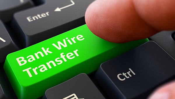 Bank Wire Transfer - Treasury Management