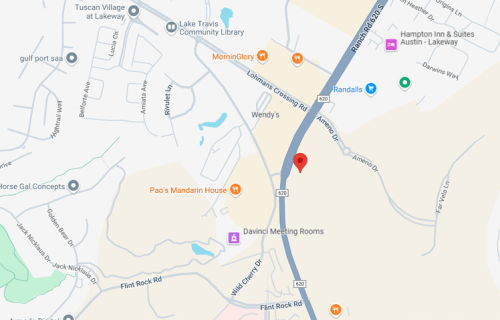 Austin Loan Production Office/ Deposit Production Office map of Austin location