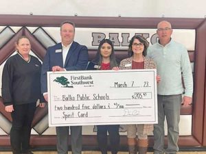 balko 300x225 - FirstBank Southwest School Spirit Card Program Gives Back $42,105.15 to Area Schools