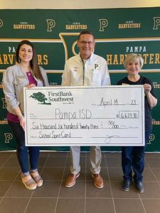 pampa 225x300 - FirstBank Southwest School Spirit Card Program Gives Back $42,105.15 to Area Schools