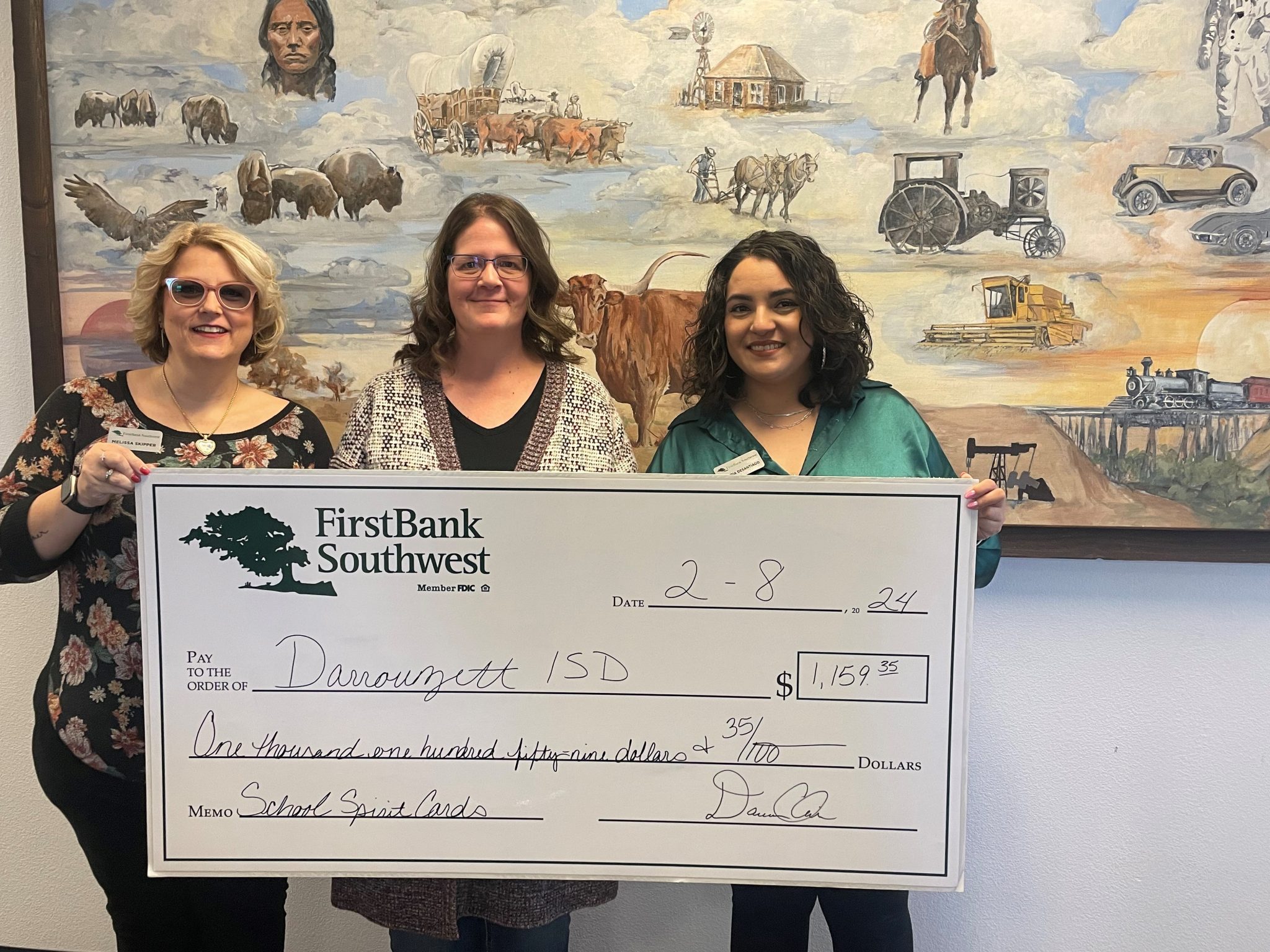 FirstBank Southwest School Spirit Card Program Gives Back 56,759.45 to