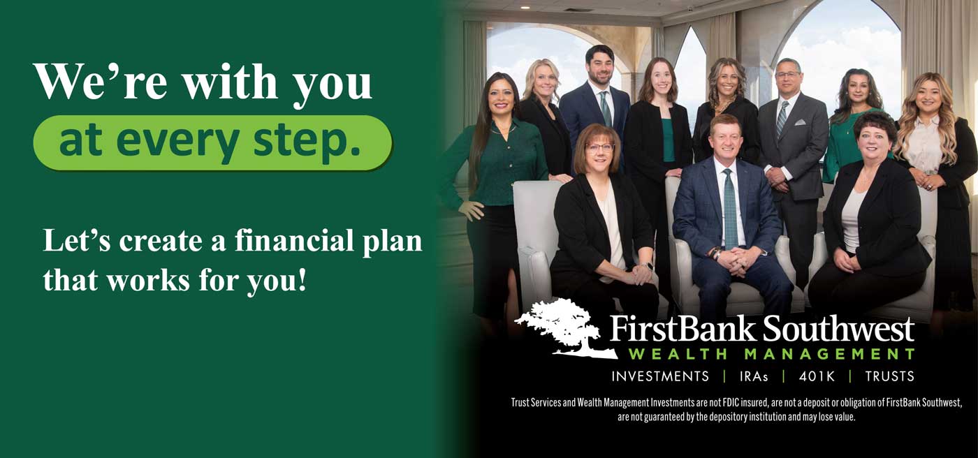 We're with you at every step. Let's create a financial plan that works for you!